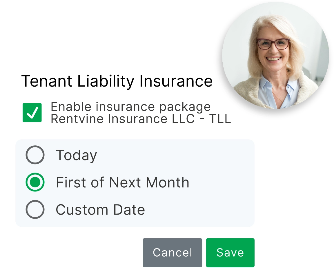 leasing feature example