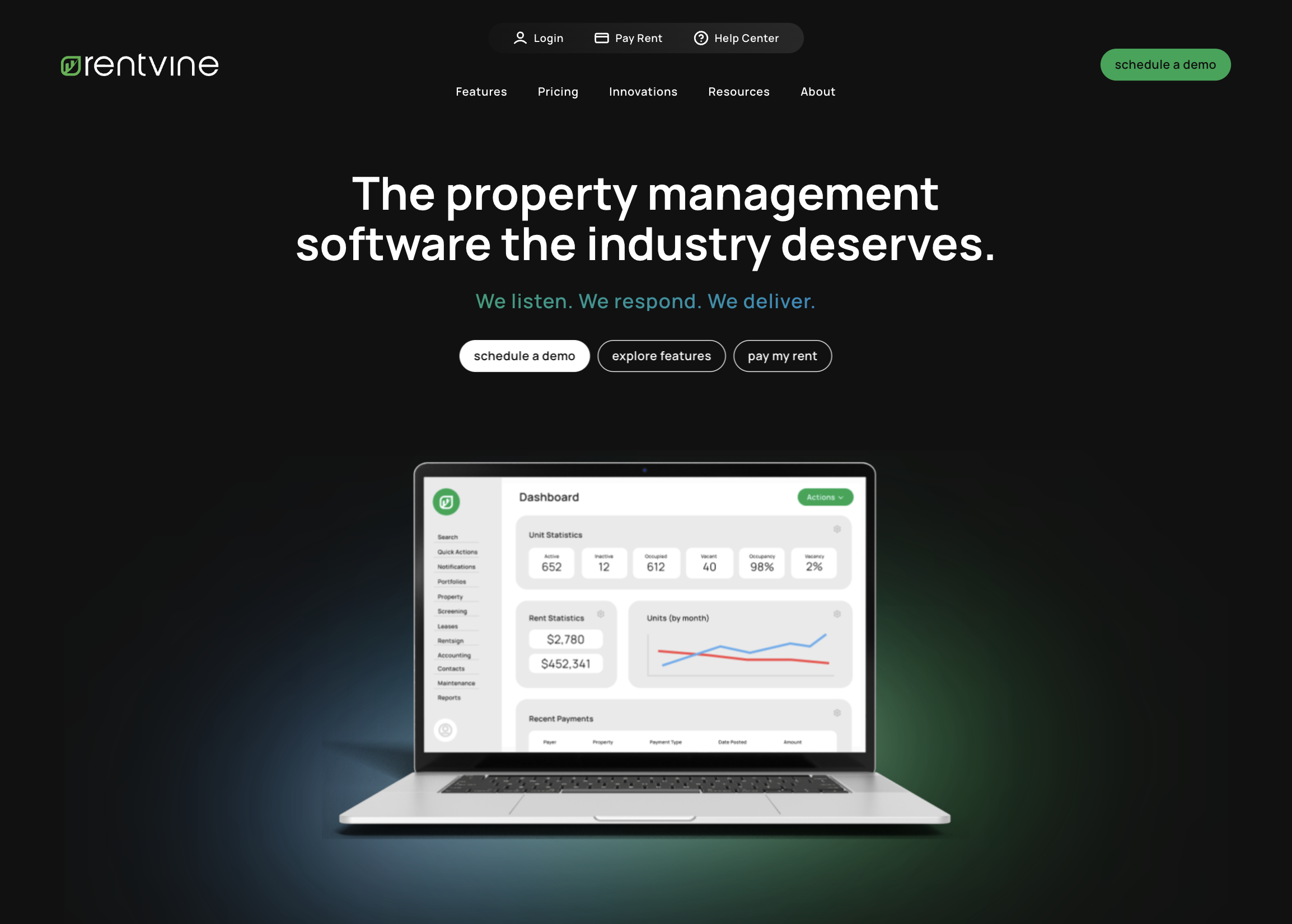 Rentvine: Property Management Software